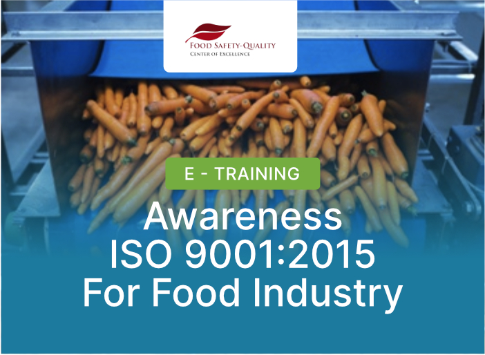 Awareness ISO 9001:2015 For Food Industry