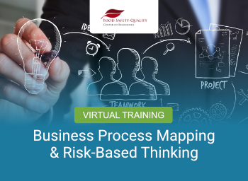 Virtual Training Business Process Mapping & Risk Based Thinking Food Safety-Quality x Himitepa IPB