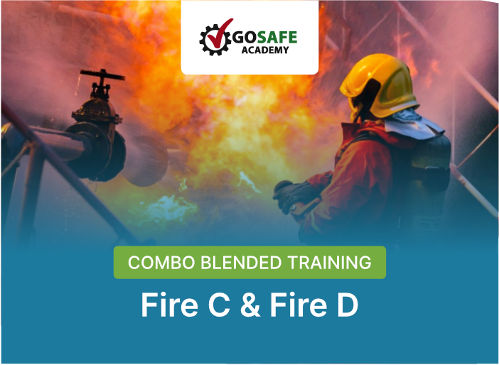 Combo Blended Training Regu Kebakaran Kelas C dan Petugas Kebakaran Kelas D (Fire C & Fire D)